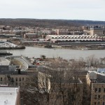 A view of the Harlem River from University Heights. (Photo by Adi Talwar)