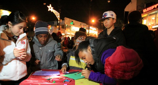 Fordham Road Tree Lighting Dec 2 2011