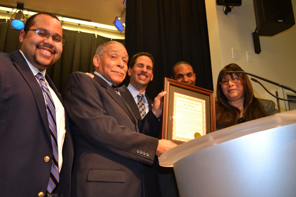 Longtime CB7 Member Honored (Picture)