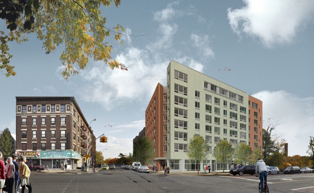 AN ARTIST RENDERING of Webster Green. Photo courtesy The Doe Fund