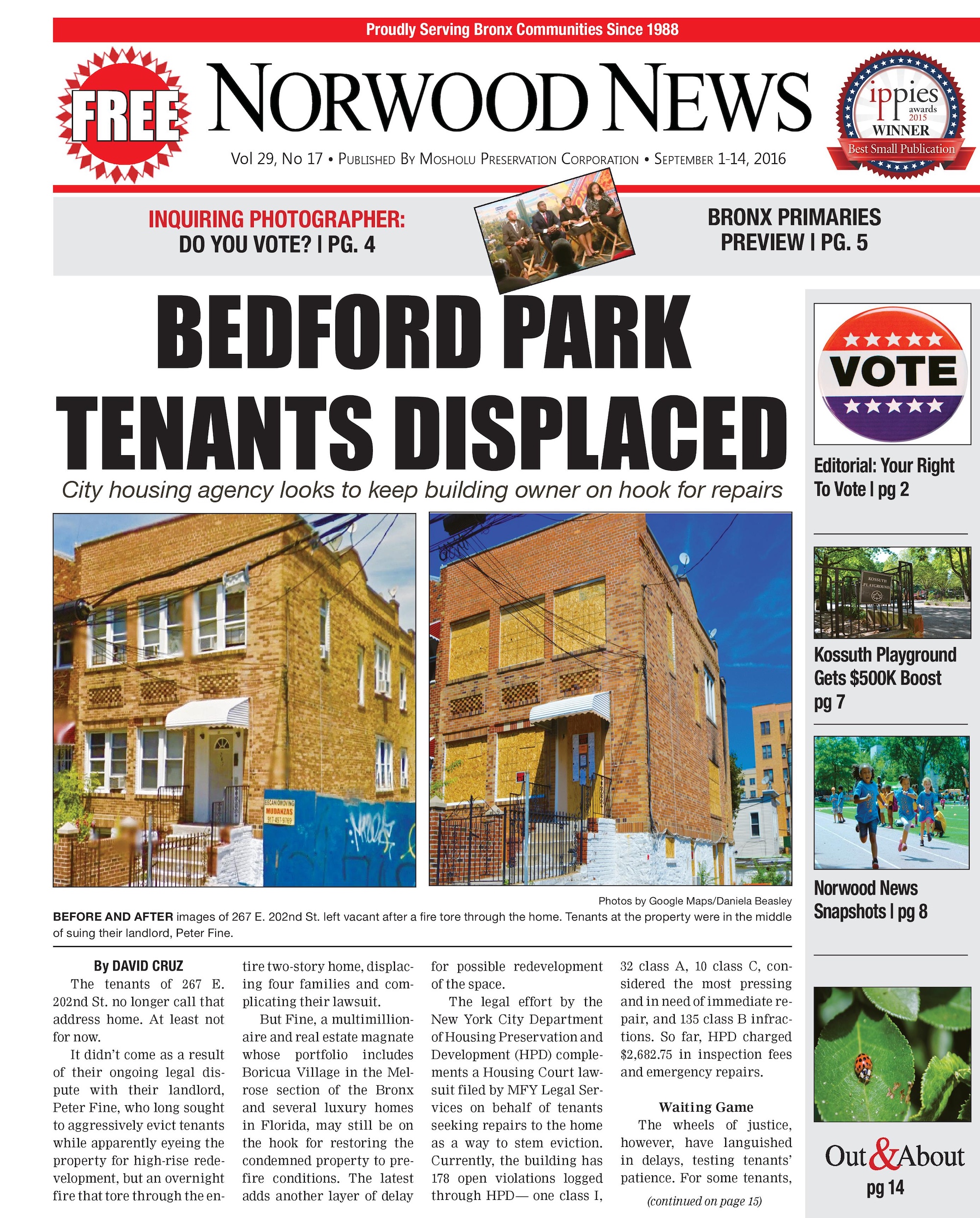 Norwood News Vol. 29 No. 17