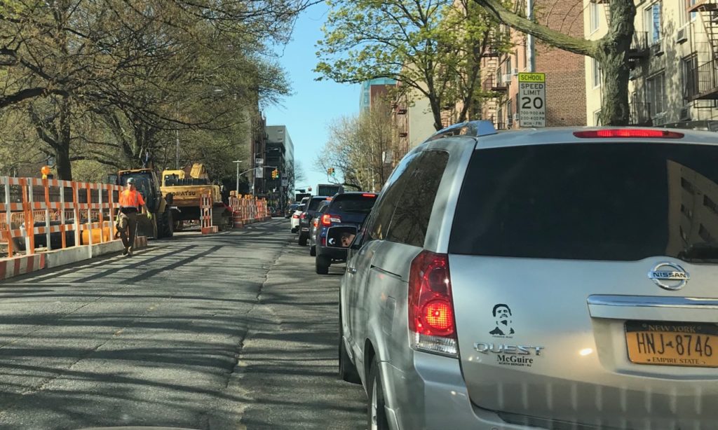 Traffic Tie-Ups Worsen on Bainbridge Avenue