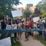 Anti-Vaxxers Follow Jeffrey Dinowitz to the Bronx for Town Hall Protest