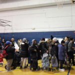 MMCC Thanksgiving Day Food Giveaway Draws Dozens