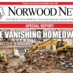 A Special Report on the Vanishing Homeowner, Railing Against Express Bus Service Cuts: Latest Edition of the Norwood News is Out!