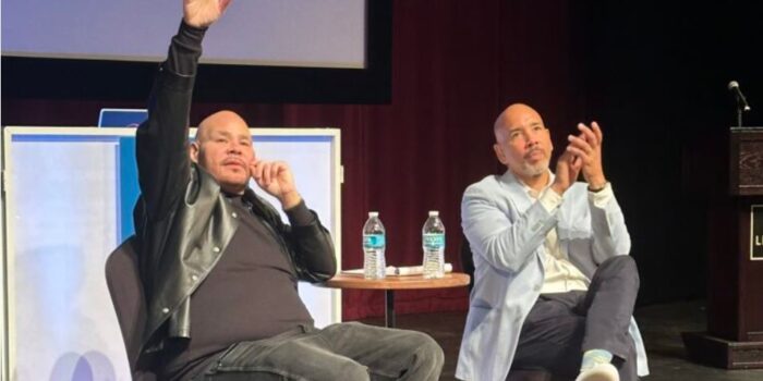Former BP Diaz Jr. & Hip Hop Legend Fat Joe Discuss Uplifting The Bronx at Lehman College Event