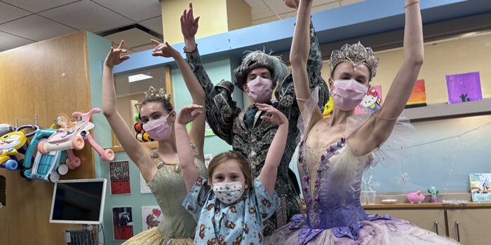 Norwood: New York Ballet Dancers Visit Patients at the Children’s Hospital at Montefiore