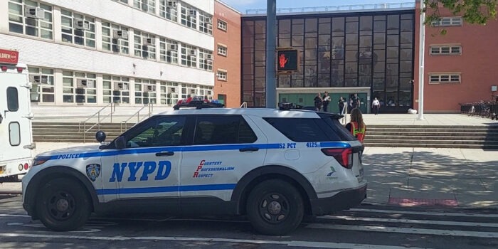 Bronx H.S. of Science Evacuated after Bomb Threat & after April Bomb Threat Caused 52 Pct Evacuation