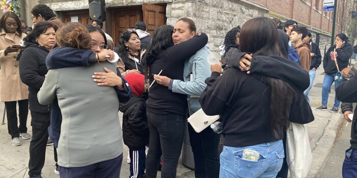 Belmont: Vigil Held for Victims of Fatal Fire at 660 East 187th Street