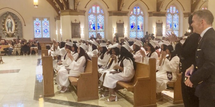 Academy of Mount St. Ursula Graduates Look Forward to Bright Future