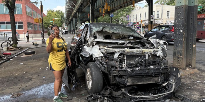 Fordham Heights: No Injuries Reported after Car Ignites on Jerome Avenue