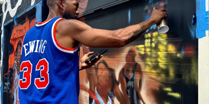 Bronx Murals Display Knicks Pride