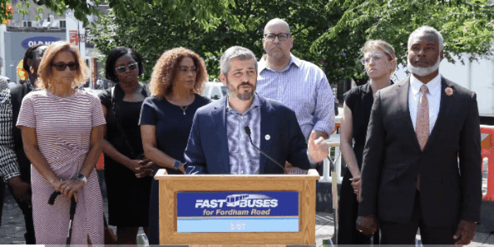 Feliz Critical of Fordham Road Redesign Investment Scope