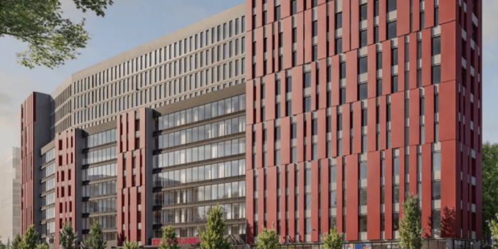 Fordham Manor: Rendering Released of 12-Story Student Dormitory near Fordham University